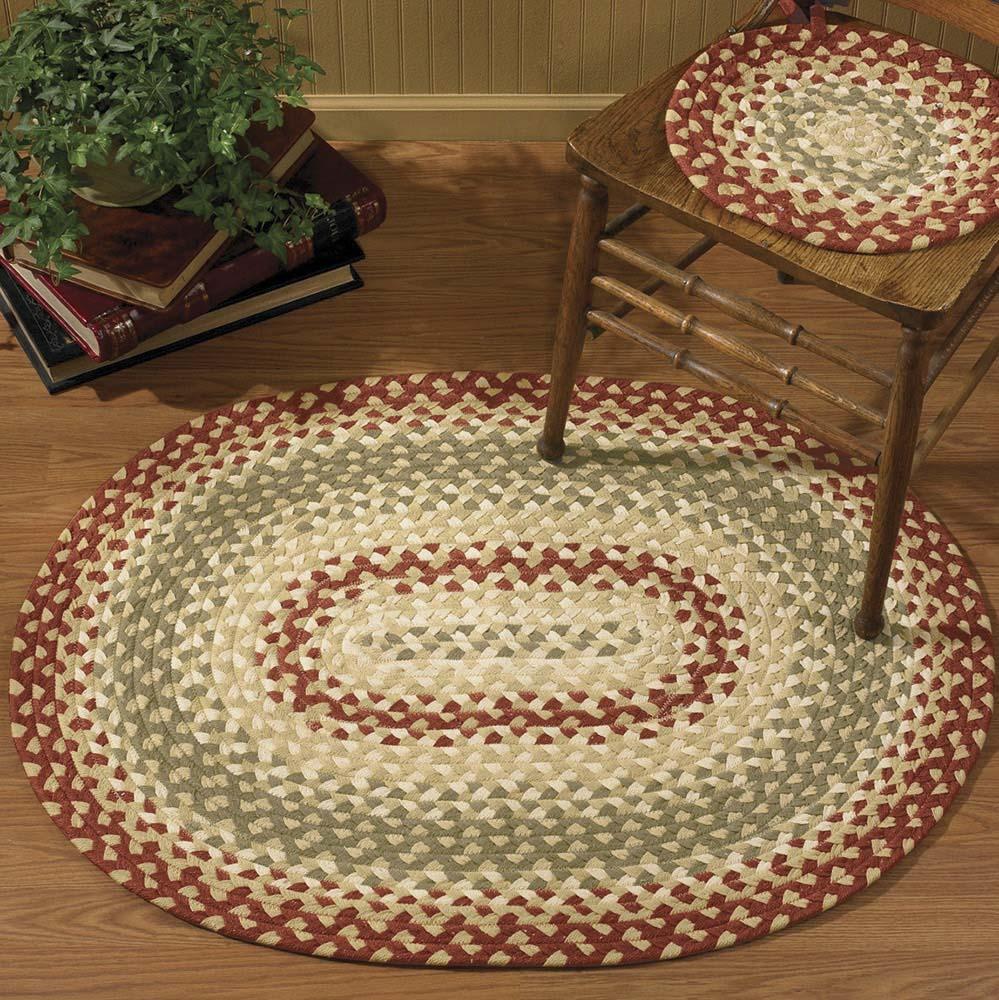 Park Designs Lancaster Braided Rug 60Dia Park Designs Lancaster Braided Rug 60Dia